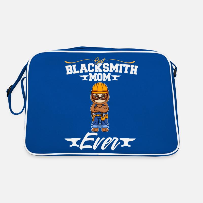Best Blacksmith Mom Ever Metal Work Forge Hammer Retro Bag