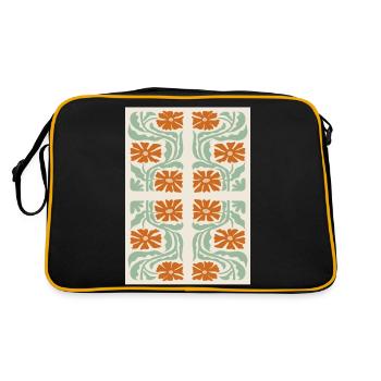 Art Nouveau, Arts & Crafts, Esthétique, Vintage-1900 - Sac Retro - noir/or - Dos