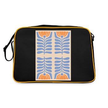 Art Nouveau, Arts & Crafts, Esthétique, Vintage-1900 - Sac Retro - noir/or - Dos