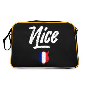 Nice - Retro Bag - black/gold - Back