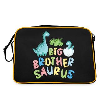 Grand frère Saurus frères et sœurs Herbivore - Sac Retro - noir/or - Dos