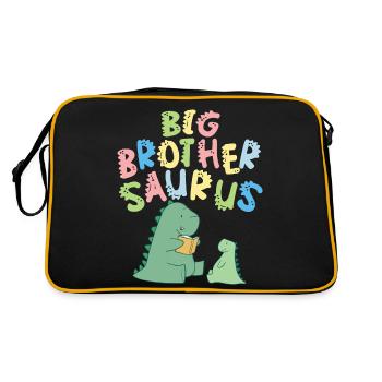 Grand frère Saurus frères et sœurs Herbivore - Sac Retro - noir/or - Dos