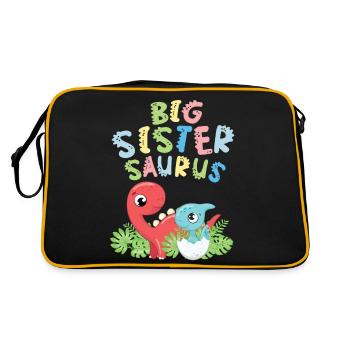 Grande sœur Saurus frères et sœurs Herbivore - Sac Retro - noir/or - Dos