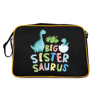 Grande sœur Saurus frères et sœurs Herbivore - Sac Retro - noir/or - Dos