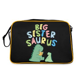 Grande sœur Saurus frères et sœurs Herbivore - Sac Retro - noir/or - Dos