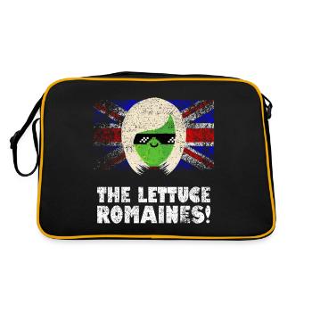 The Lettuce Romaines British Prime Minister Meme - Retro Bag - black/gold - Back