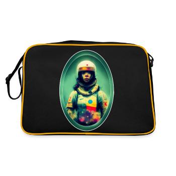 Astronaut Candy-Pop Grunge-Style - Sac Retro - noir/or - Dos