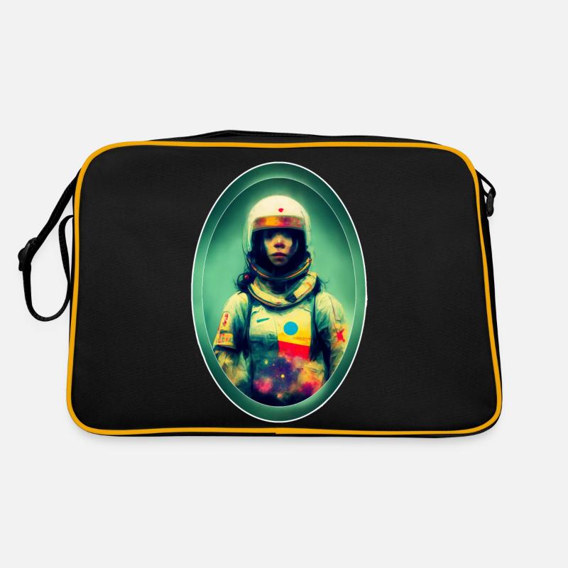 Astronautin Candy-Pop Grunge-Style Retro Tasche