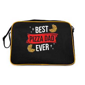 Best Pizza Dad Ever - Retro Bag - black/gold - Back