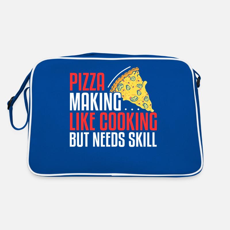 Pizza Making Like Cooking But Needs Skill Retro Tasche