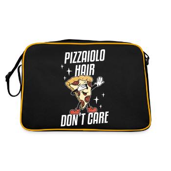 Pizzaiolo Hair Don't Care Pizza Making - Retro Bag - black/gold - Back