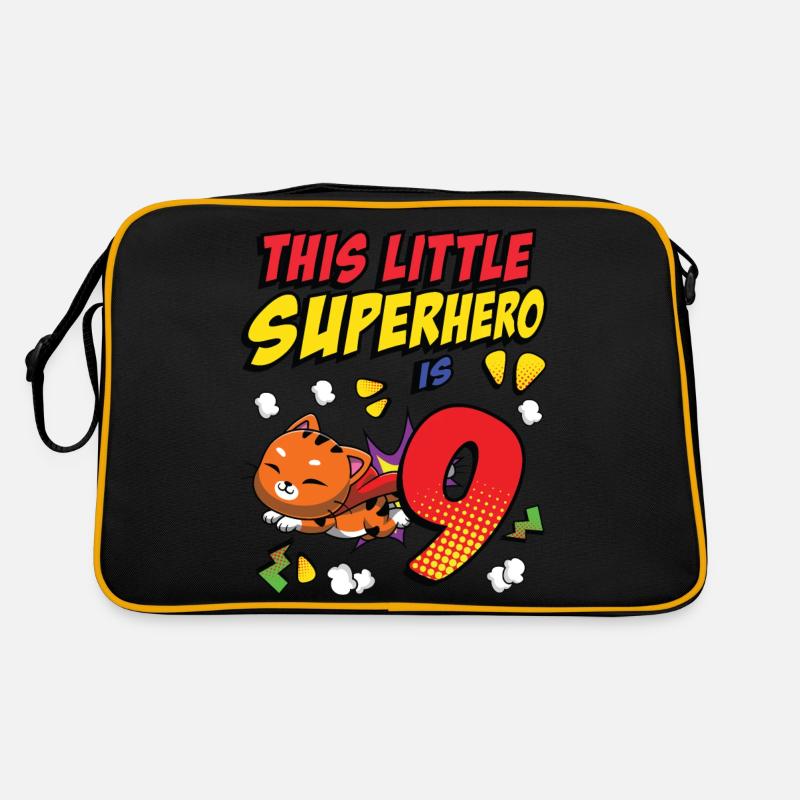 Ce petit super-héros c’est 9 propriétaires de chats 9. Sac Retro