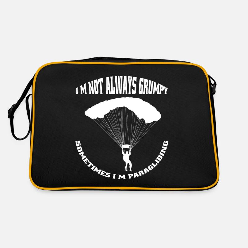 Paragliding Paragleiter Gleitschirmfliegen Retro Bag