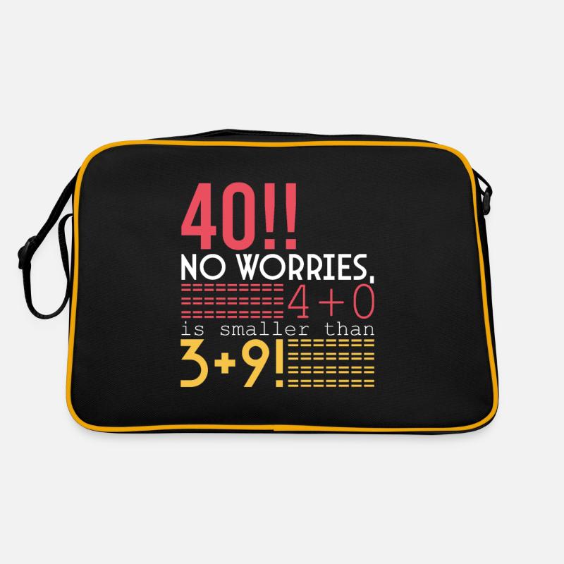 Joyeux 40e anniversaire!!! Sac Retro