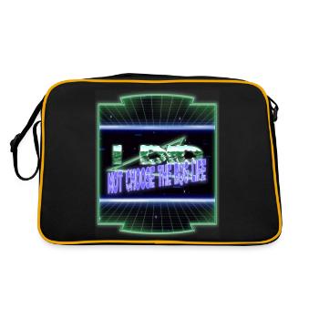 Happy Health Informatics Specialist Shirts - Retro Bag - black/gold - Back