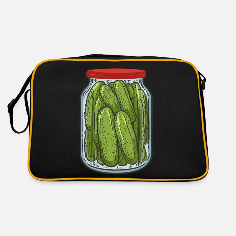 Verre De Cornichons Anth Cornichons Cornichons Pot Love Pun Sac Retro