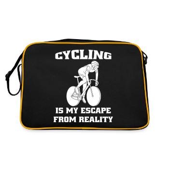 Vélo Vélo Tour à vélo Vélo VTT - Sac Retro - noir/or - Dos