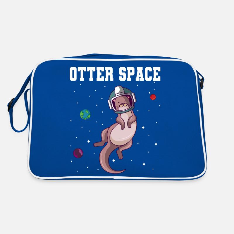 Otter Space Solar System Planète Astronaute Sac Retro