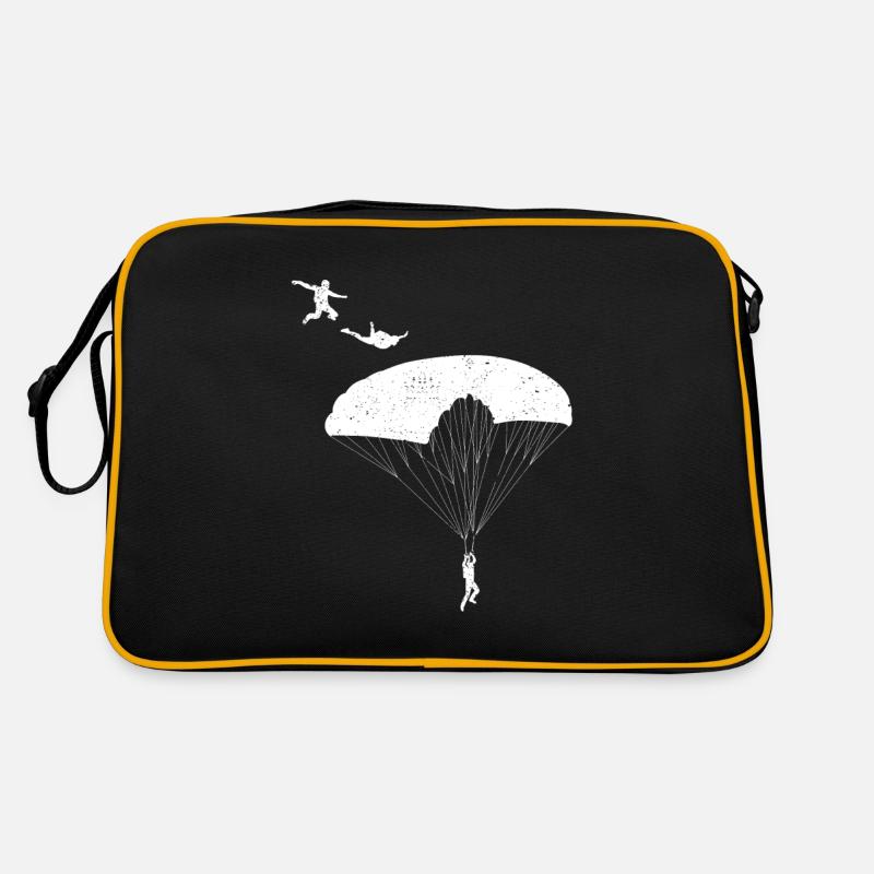 Rétro Vintage Distressed Skydiving Lover Lover Sac Retro