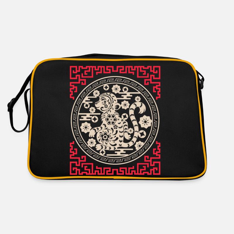 Horoscope chinois Chine Année du Singe Sac Retro