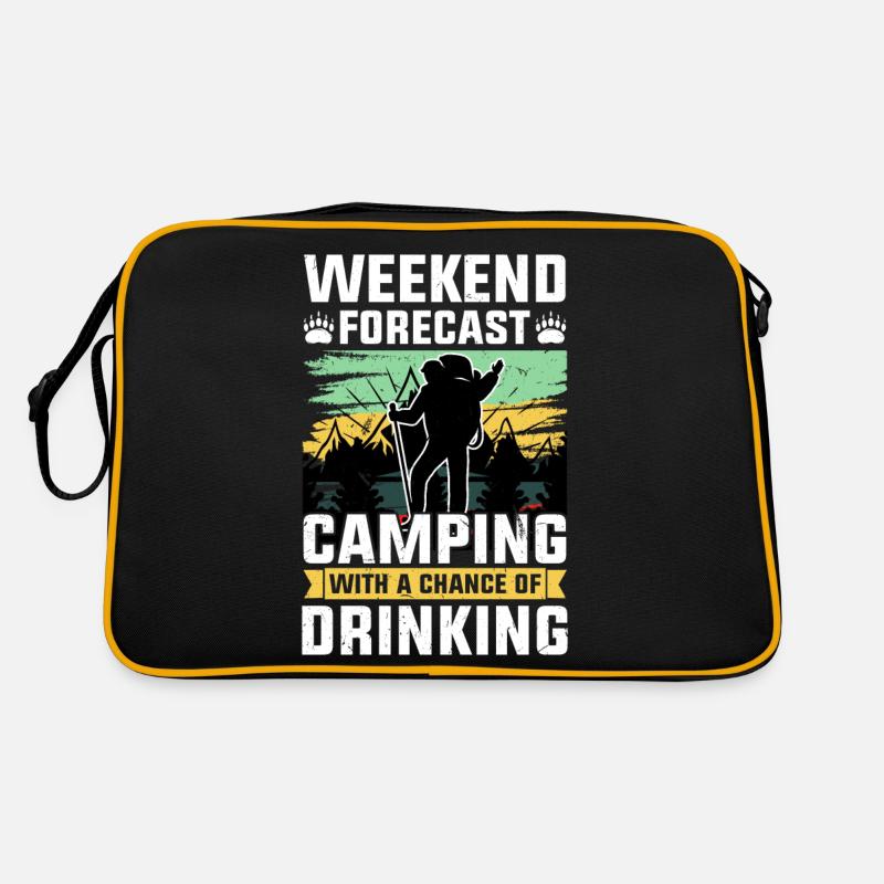 Hiking on weekends with a chance to drink Retro Bag