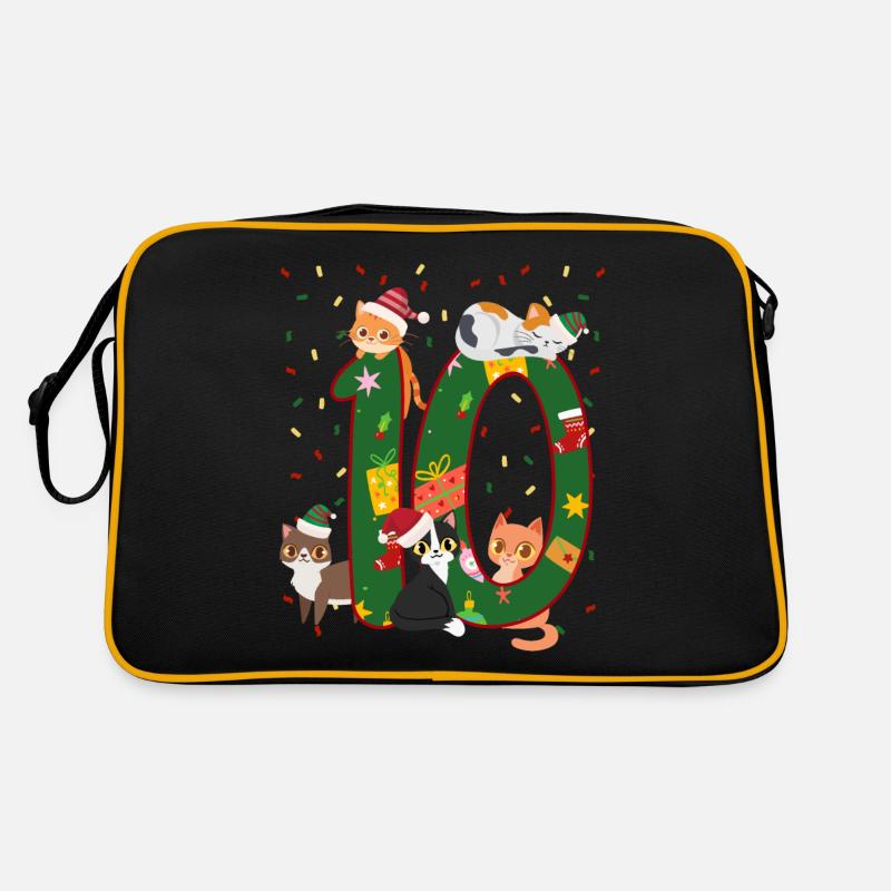 10 ans Enfants cadeau de Noël mignon Sac Retro