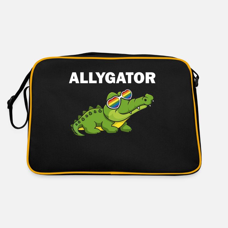 Allygator Hetero-allied alligator Retro Bag