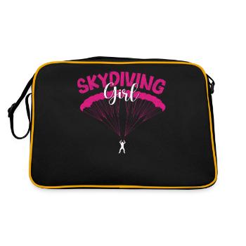 Parachutisme Filles Parachutistes Filles - Sac Retro - noir/or - Dos