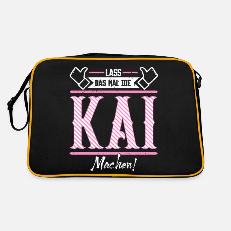 Kai Geschenkidee Geschenk Geburtstag Retro Tasche