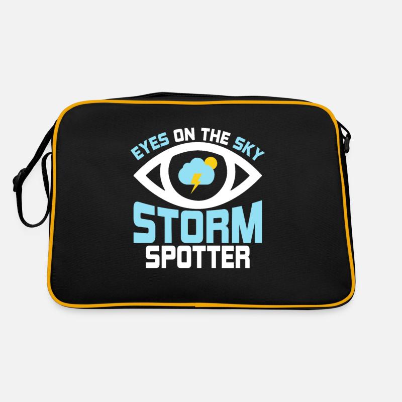 Eyes On The Sky - Storm Spotter Meteorologist Sto Retro Bag