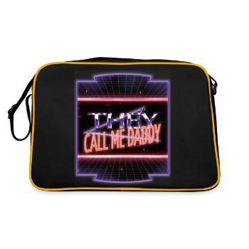 blague enfants humour meilleure déclaration blagues geek - Sac Retro - noir/or - Dos
