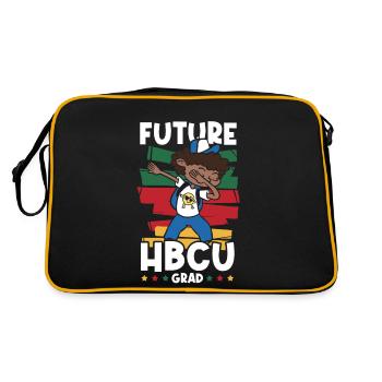 Hbcu Clothing Historic Black College - Sac Retro - noir/or - Dos