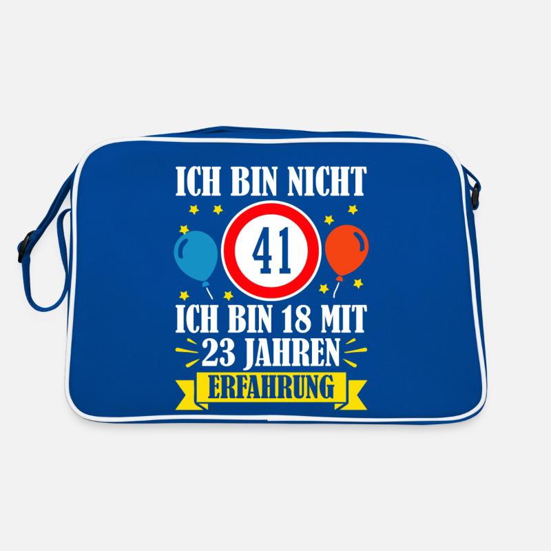 Ich Bin Nicht 41 Ich Bin 18 Mit 23 Jahren Retro Tasche