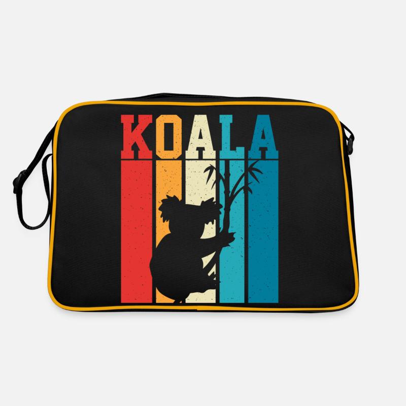 Koala Australischer Koalabär Retro Tasche