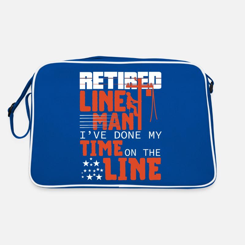 Retired Lineman Retro Bag