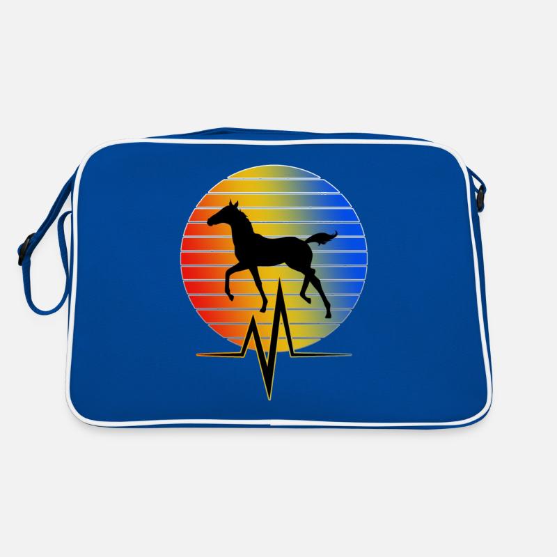 Pferd - EKG Retro Tasche