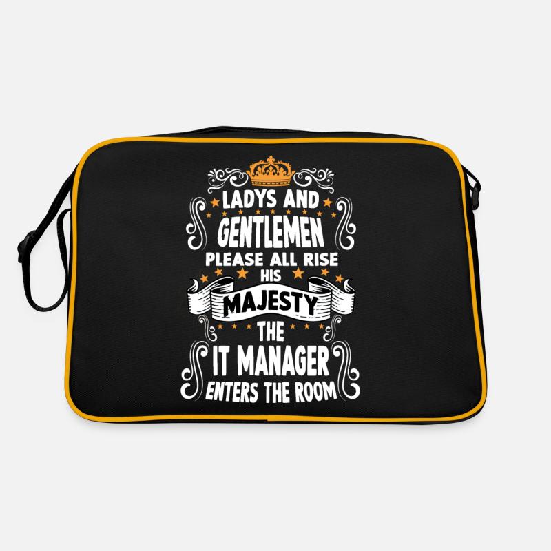 Responsable informatique T drôle de dire motiver Responsable informatique Sac Retro