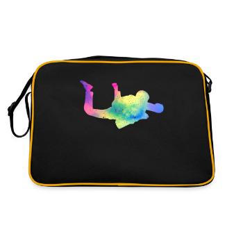 Parachutisme Parachutisme Sports Extrêmes - Sac Retro - noir/or - Dos