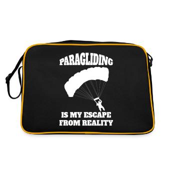 Paragleiter Gleitschirmfliegen Parapente - Sac Retro - noir/or - Dos