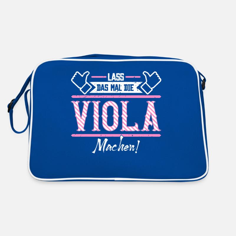 Viola Geschenkidee Geschenk Geburtstag Retro Tasche