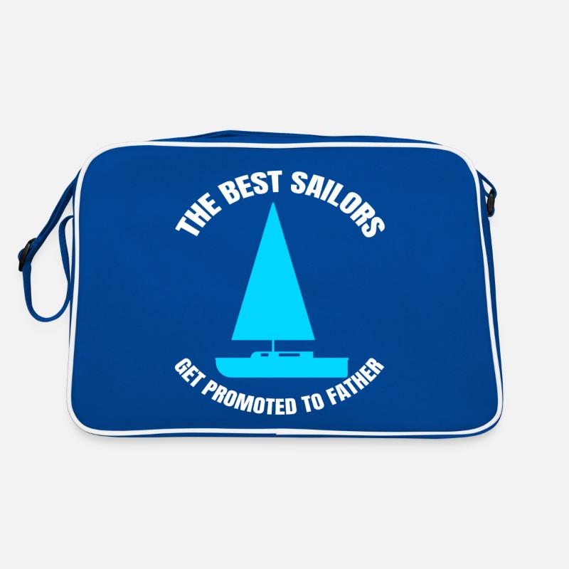 Sailing Dad Dad Father Sailor Sailor Boat Papa Sailing Retro Bag