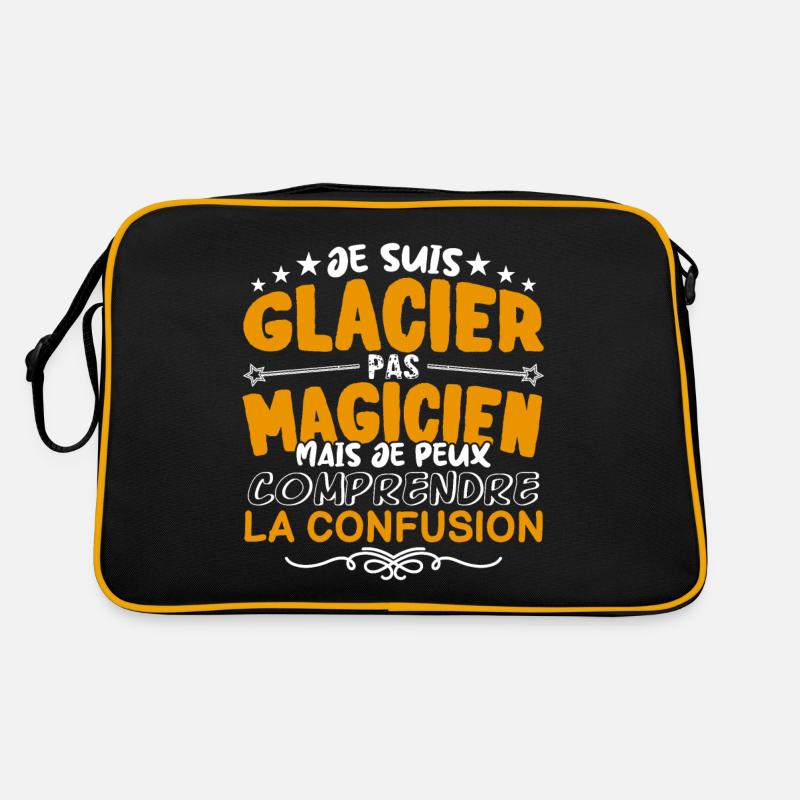 Glacier | Glacier pas Magicien | Meilleur Glacier Sac Retro