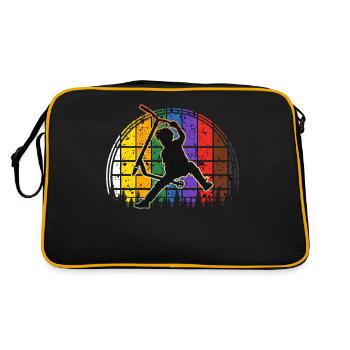 Trottinette freestyle - Sac Retro - noir/or - Dos