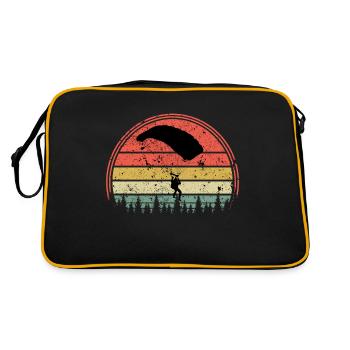parachute - Sac Retro - noir/or - Dos