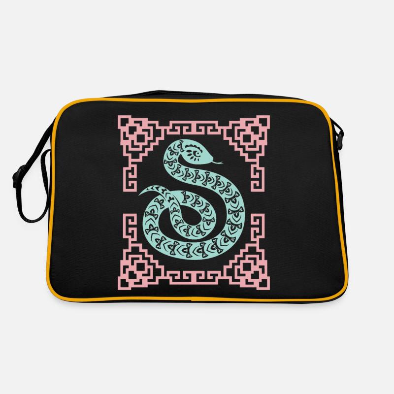 Année du Serpent, horoscope chinois Chine Sac Retro