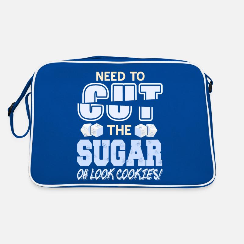 Besoin de couper le sucre Oh regardez les biscuits! Rétro Drôle Sac Retro