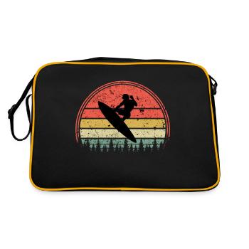 Surfing - Sac Retro - noir/or - Dos