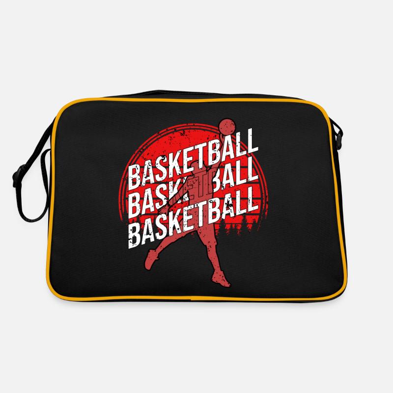 Basketteur - Basket - BBall - Basket Ball Sac Retro