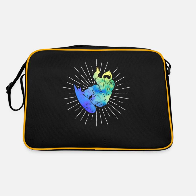 Snowboard Activité de plein air Snowboarder Hiver Sac Retro
