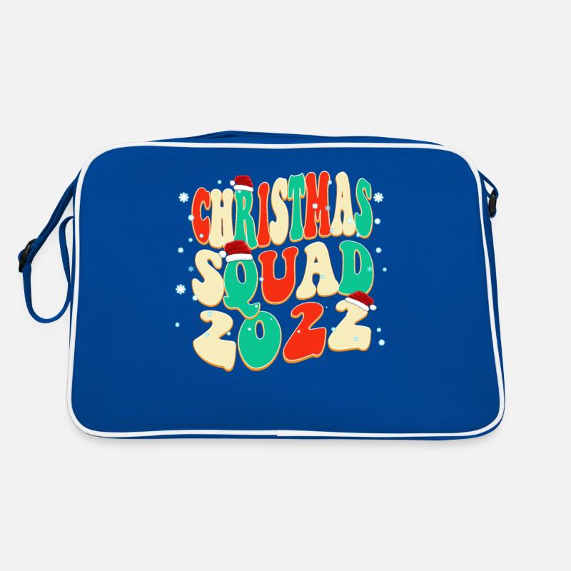 Weihnachtskader 2022, Classic Vintage Christmas Retro Tasche